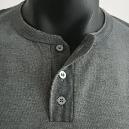 Men’s Long-Sleeve Henley Shirt